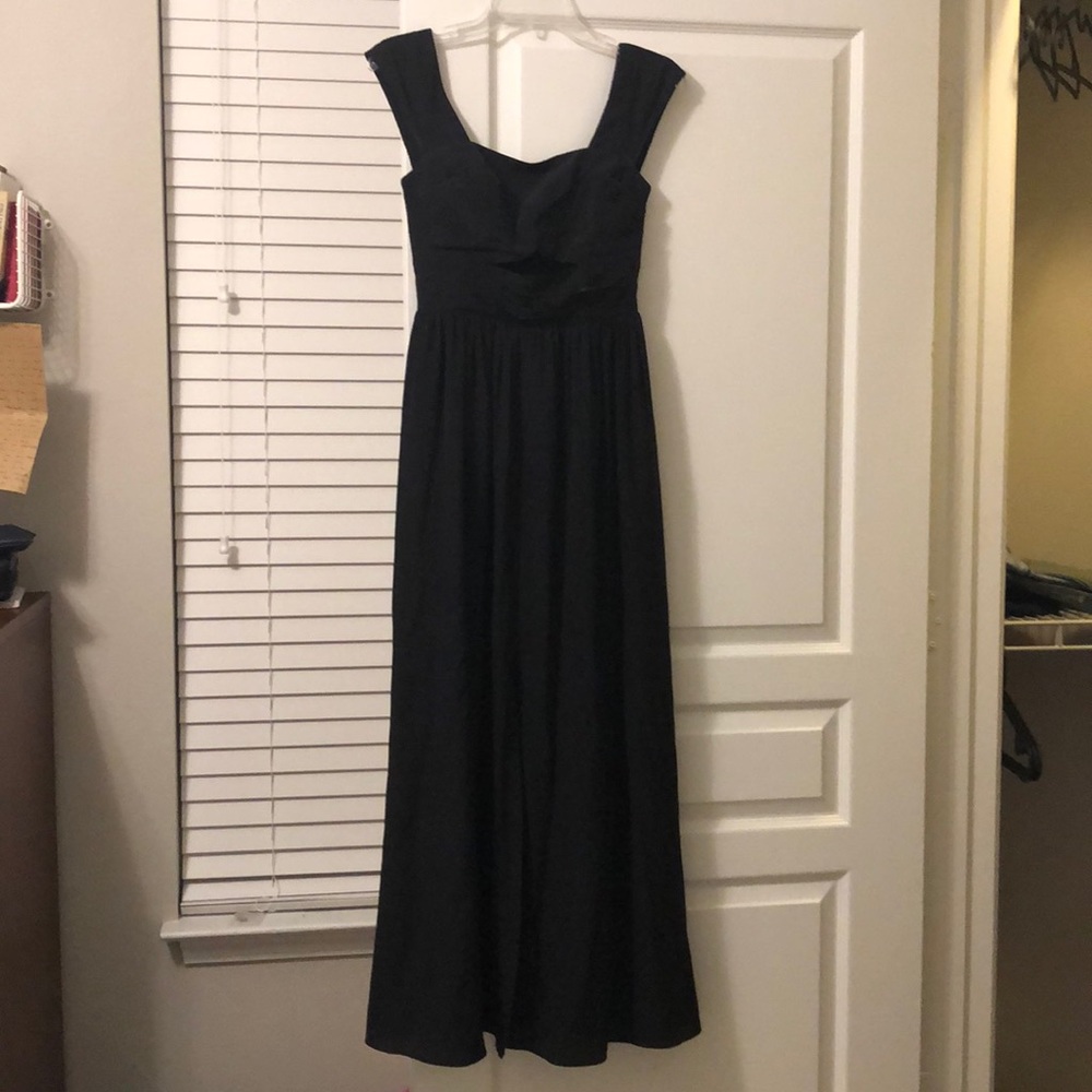 Keepsake black maxi dress with keyhole